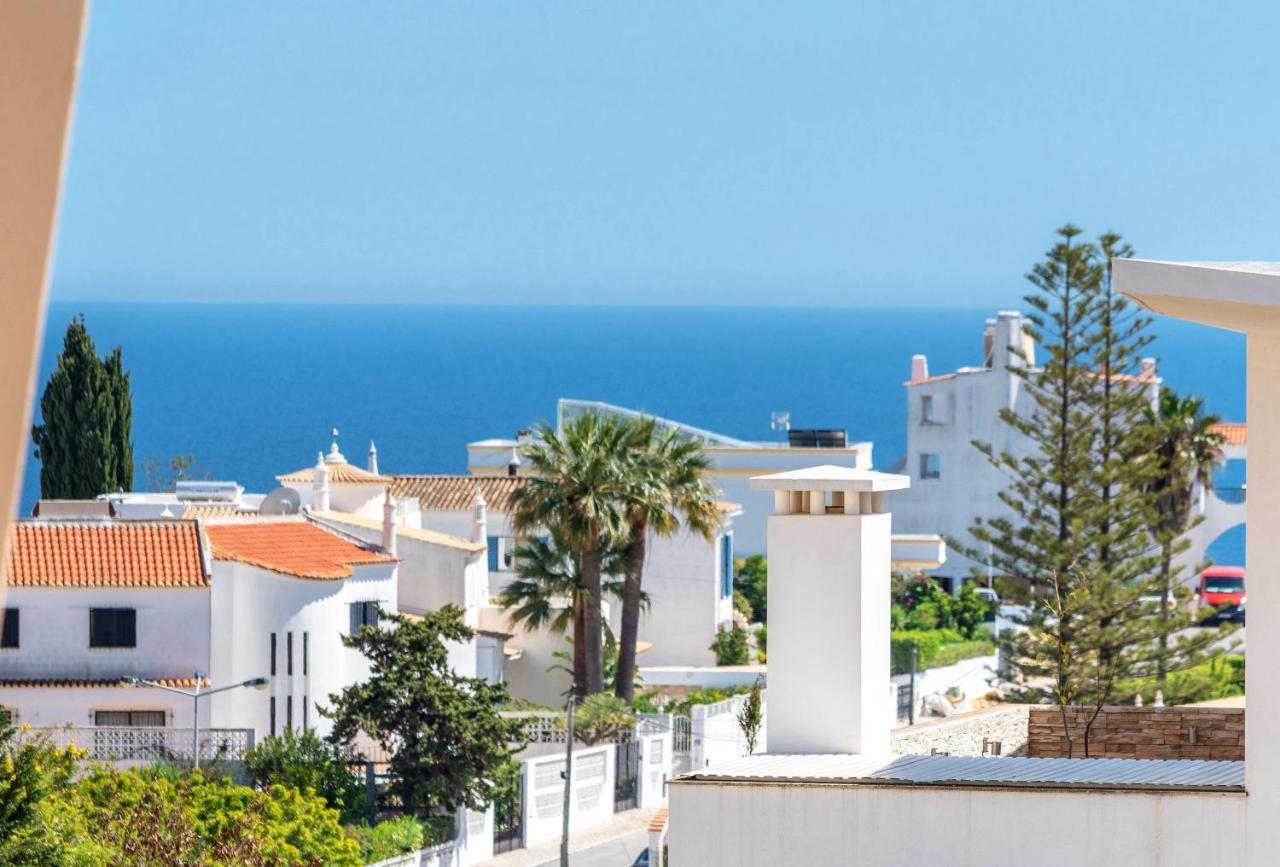 Bnb Homes Ocean View Apartment With Huge Sunny Terrace, 2 Swimming Pools & Tennis Court Albufeira Bagian luar foto